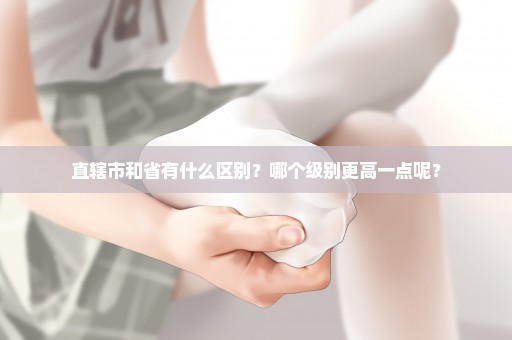 直辖市和省有什么区别？哪个级别更高一点呢？