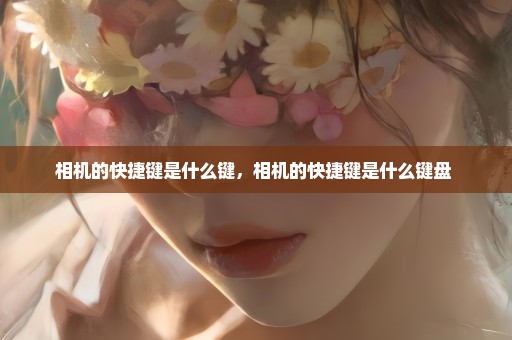 相机的快捷键是什么键，相机的快捷键是什么键盘 