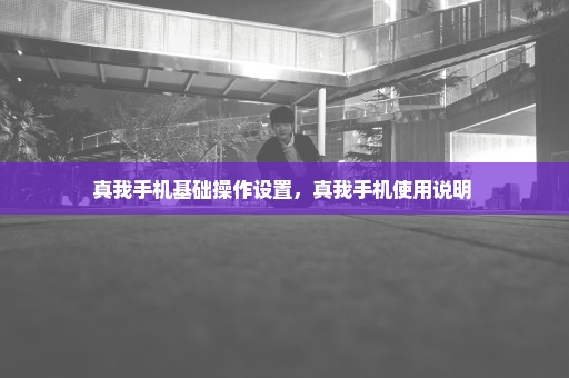 真我手机基础操作设置，真我手机使用说明 