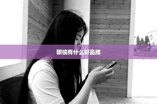眼镜有什么好品牌