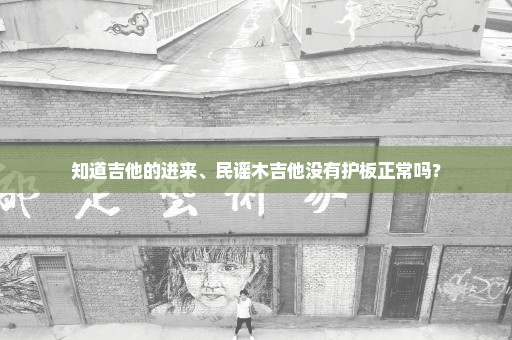 知道吉他的进来、民谣木吉他没有护板正常吗？