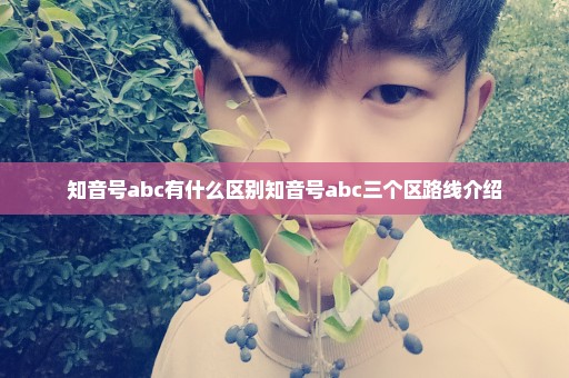 知音号abc有什么区别知音号abc三个区路线介绍