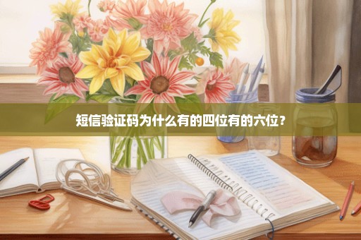 短信验证码为什么有的四位有的六位？