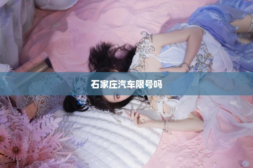 石家庄汽车限号吗
