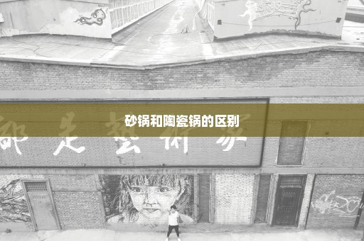 砂锅和陶瓷锅的区别