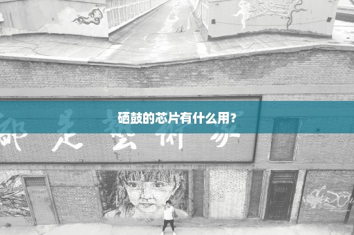 硒鼓的芯片有什么用？