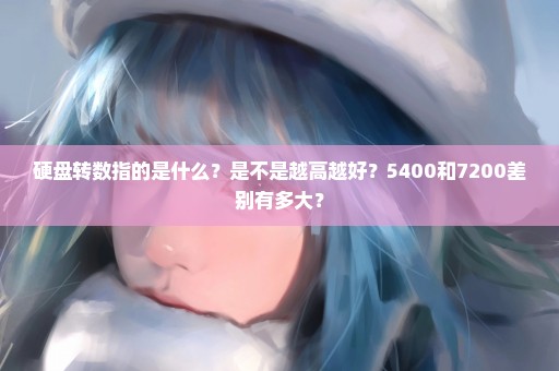 硬盘转数指的是什么？是不是越高越好？5400和7200差别有多大？