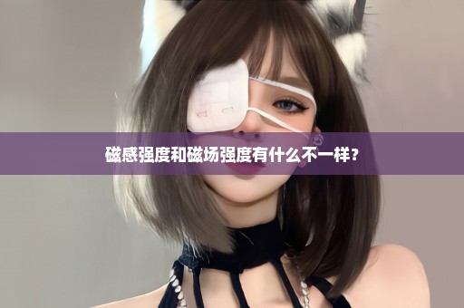磁感强度和磁场强度有什么不一样？