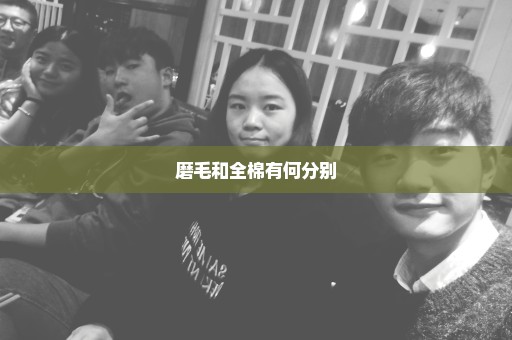 磨毛和全棉有何分别