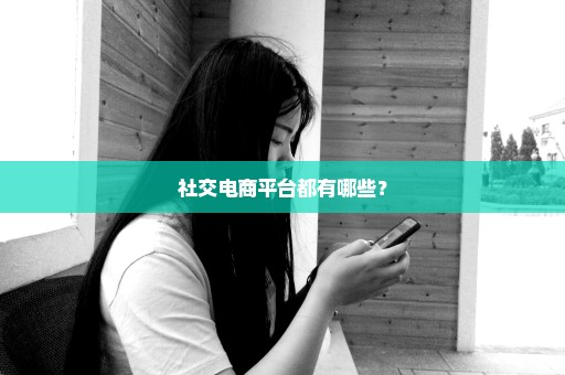 社交电商平台都有哪些？