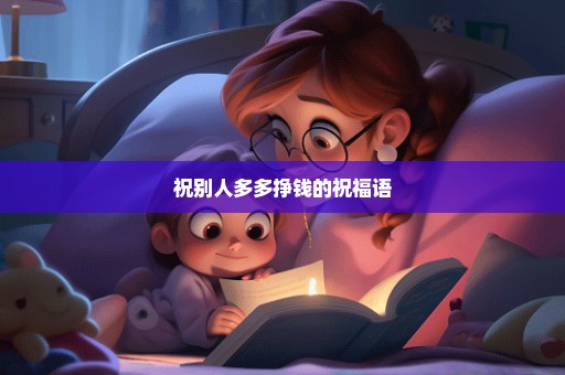 祝别人多多挣钱的祝福语