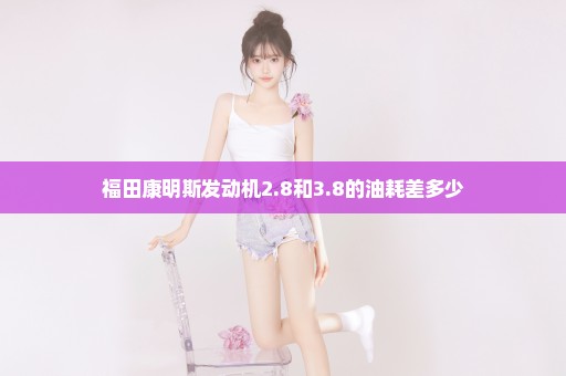 福田康明斯发动机2.8和3.8的油耗差多少