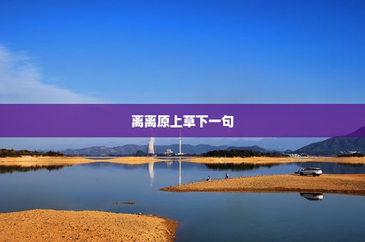 离离原上草下一句