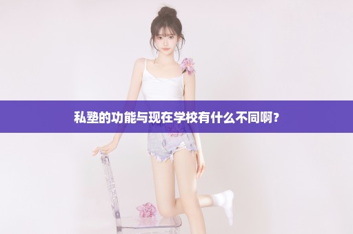 私塾的功能与现在学校有什么不同啊？