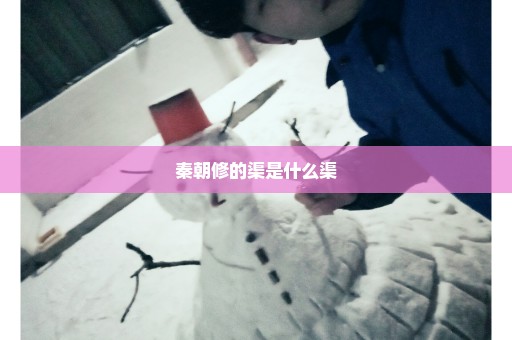秦朝修的渠是什么渠