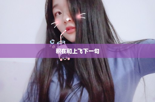 积在和上飞下一句