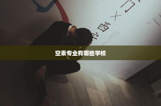 空乘专业有哪些学校