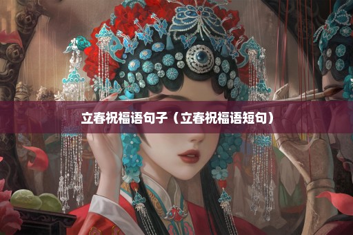 立春祝福语句子（立春祝福语短句）