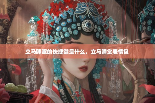 立马睡眠的快捷键是什么，立马睡觉表情包 