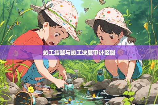 竣工结算与竣工决算审计区别