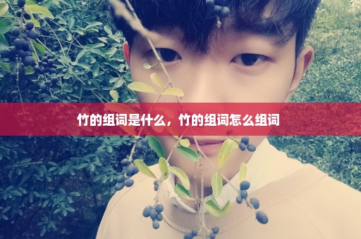 竹的组词是什么，竹的组词怎么组词 