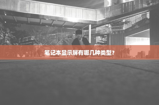 笔记本显示屏有哪几种类型？