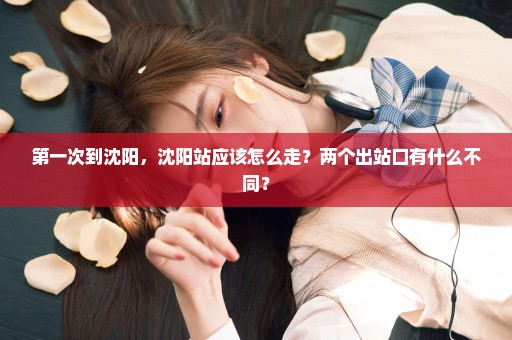第一次到沈阳，沈阳站应该怎么走？两个出站口有什么不同？