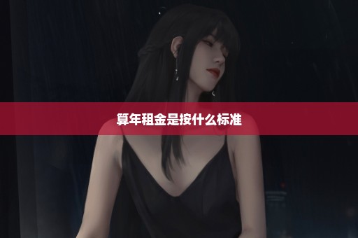 算年租金是按什么标准