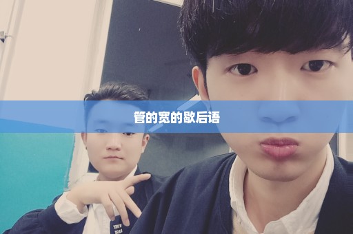 管的宽的歇后语