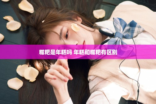 糍粑是年糕吗 年糕和糍粑有区别