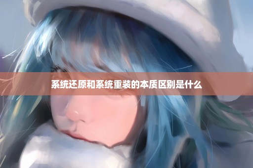 系统还原和系统重装的本质区别是什么