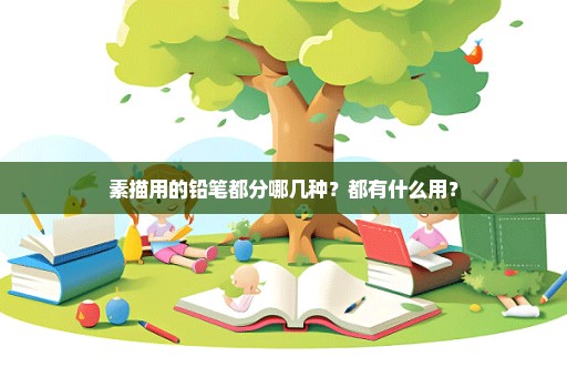 素描用的铅笔都分哪几种？都有什么用？