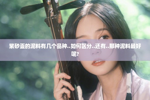 紫砂壶的泥料有几个品种..如何区分..还有..那种泥料最好呢?