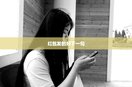 红包发的好下一句