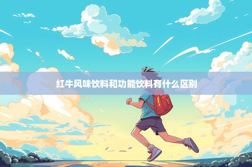 红牛风味饮料和功能饮料有什么区别