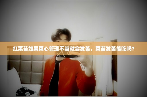 红菜苔如果菜心管理不当就会发苦，菜苔发苦能吃吗？