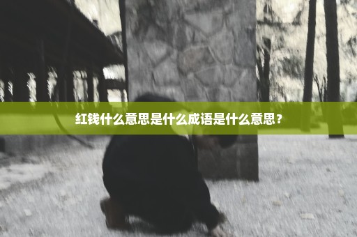 红钱什么意思是什么成语是什么意思？