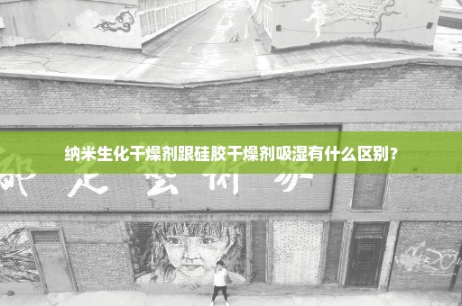 纳米生化干燥剂跟硅胶干燥剂吸湿有什么区别？