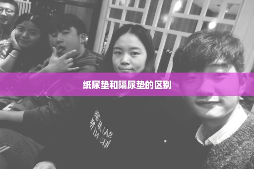 纸尿垫和隔尿垫的区别