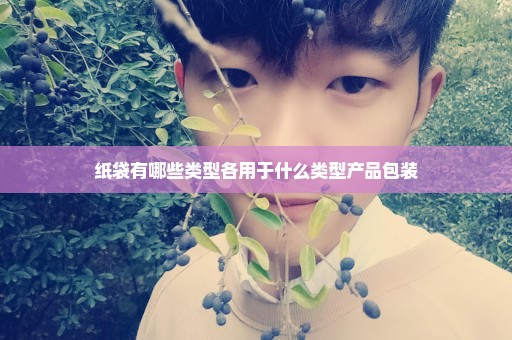 纸袋有哪些类型各用于什么类型产品包装