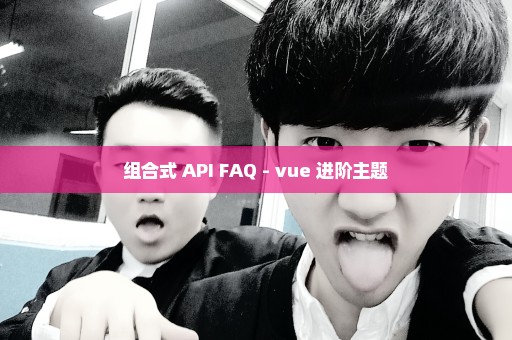 组合式 API FAQ - vue 进阶主题
