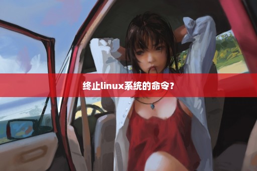 终止linux系统的命令？