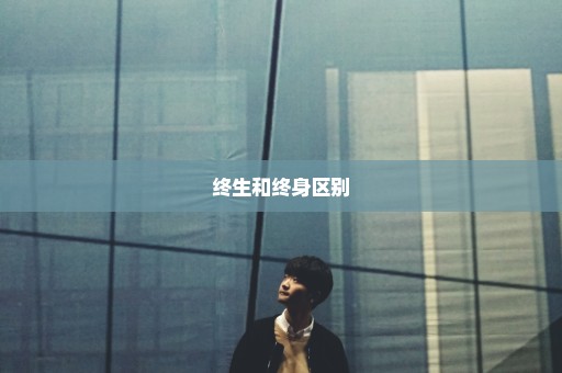 终生和终身区别