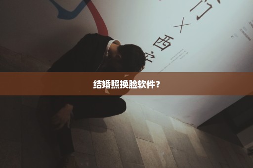 结婚照换脸软件？