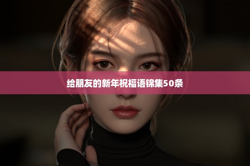 给朋友的新年祝福语锦集50条