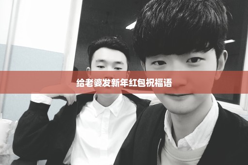 给老婆发新年红包祝福语