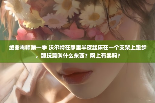 绝命毒师第一季 沃尔特在家里半夜起床在一个支架上跑步，那玩意叫什么东西？网上有卖吗？