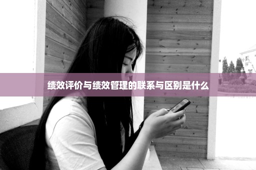 绩效评价与绩效管理的联系与区别是什么