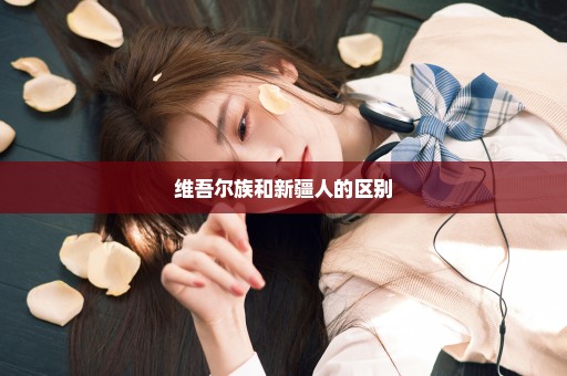 维吾尔族和新疆人的区别