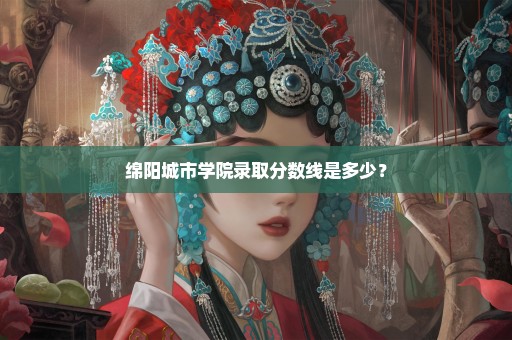 绵阳城市学院录取分数线是多少？
